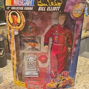 NASCAR Bill Elliott 12” Collector Figure – Special Edition – McDonald’s #94 NIB